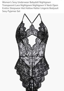 sexy Lace Teddy Lingerie