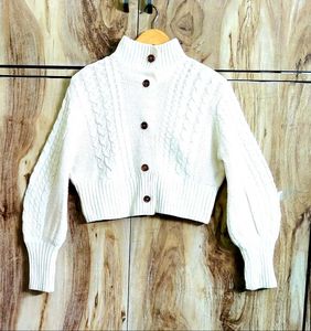 Self Design Sweater Size-36