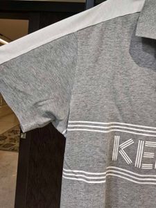 Kenzo Grey Polo Shirt - Size M