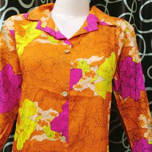 Flower Print Co-ord Set For Women