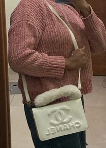 Stylish White Handbag