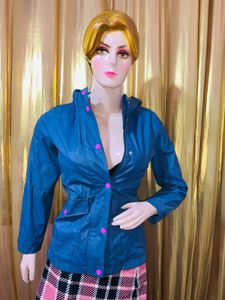 Blue Rain Coat