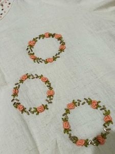 Embroidered Floral Top