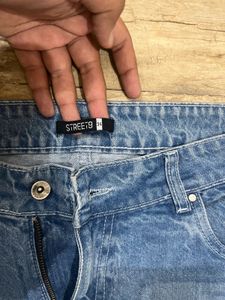 Street9 Ripped Wide Leg Jeans
