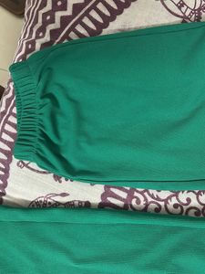 Green Casual Pants