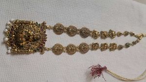 Lakshmi Pendent Haram With Ear Rings