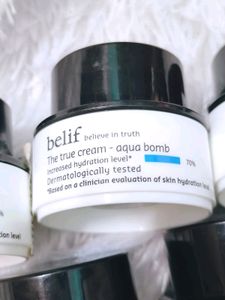 belif The True Cream Aqua Bomb – Ultra-Lightweight Gel-Cream Face Moisturizer | Hydrating Korean Skincare for Normal, Combination &amp; Oily Skin | 50ml