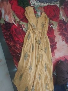 Anarkali Gawm With Dupatta