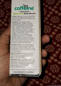 Mcaffeine Naked Detox Green Tea Face Serum