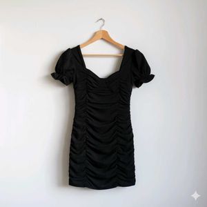 Black Bodycon Mini Dress