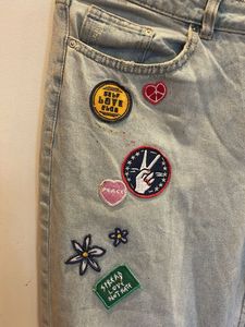 Ripped &amp; Patched Jeans