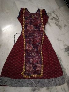 Ethnic Print Dress
