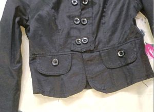 Black Biker Jacket