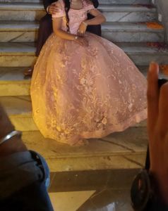 Blush Pink Embellished Gown