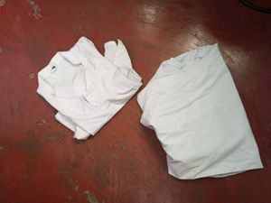 White Cotton Kurta Set, And Free Dupatta As Well