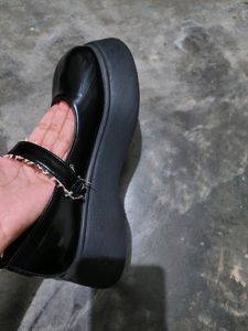 Women Platform Mary Jane Shoes