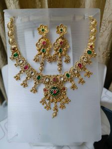 Elegant Gold-Tone Necklace Set