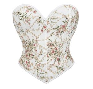 Off-white Tie-up Corset Top