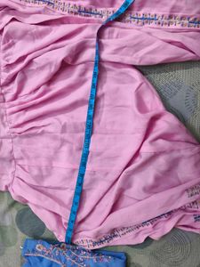 Beautiful Contrast Patiala Suit In S 36 Bust SIze