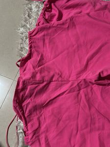 Hot Pink Parachute Pants