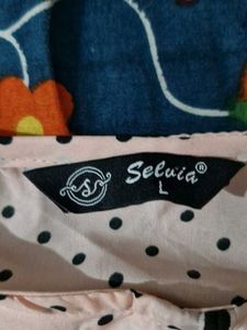 This Is Beautiful Top With Polka Dots