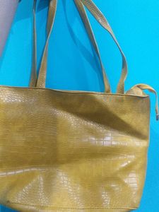 Yellow Tote Bag