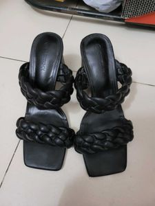 New Black Block Heels