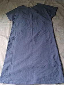 Blue Striped Dress