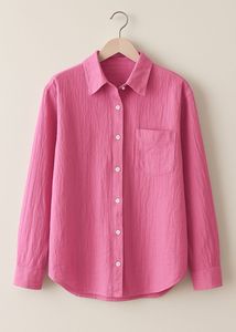 Pink Button-Down Shirt