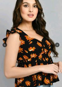 Floral Print Top