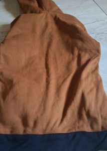 Brown Zip Hoodie