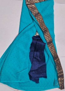 Chiffon Rinkal Saree With Blouse