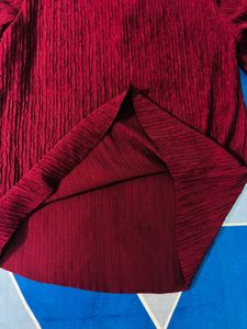 Chic Burgundy Top