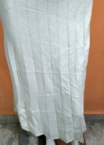 Woolen Pleated Skirt