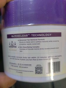 Sanfe Instalite Tan Removal Cream