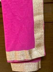 NEW Custom-Made Rose Pink Chiffon Kurti