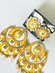 Ethnic Chandbali Earrings