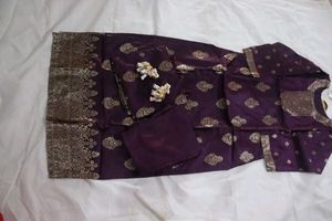 Elegant Purple Kurta Set