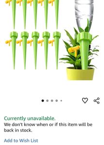 Plant Self Watering Spikes 12 PIC