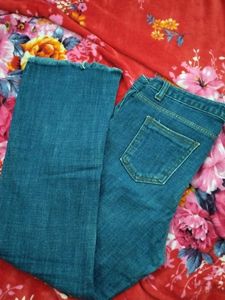 Split Hem Jeans