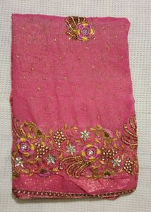 Stone Worked Bridal Saree