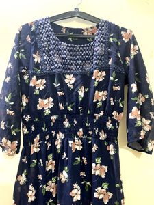Floral Print Maxi Dress