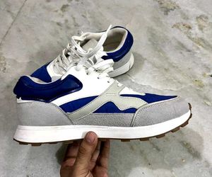 SOLEPLAY(WESTSIDE) SUEDE COLORBLOCKED SNEAKERS 41