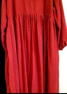 Rust Color Gown