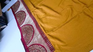 Beautiful Mustard Saree💗💗💗