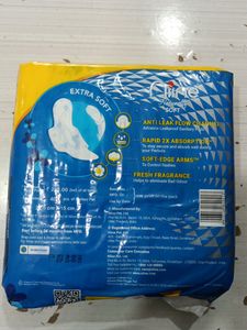 NINE EXTRA SOFT COTTONY SANITARI PAD XL, 40PIECE.