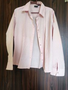 Stoppers Stop Ladies Formal Striped Shirt