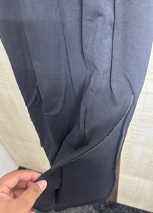 Black Maxi Skirt with Slit