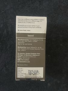 Man Matters Beardgro Serum