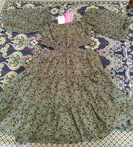 Floral Print Mini Dress